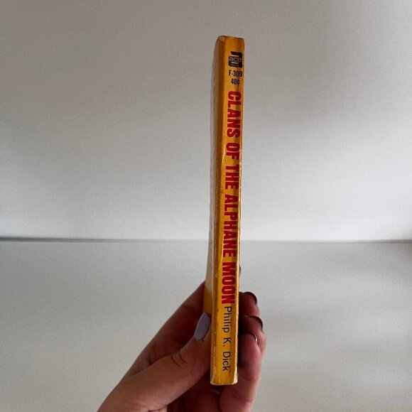 1960s Clans of the Alphane Moon Philip K. Dick Paperback Ace F-309 Sci-Fi Vintag - Picture 4 of 5